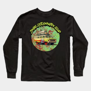 Zombie Extermination Squad Graphic Long Sleeve T-Shirt